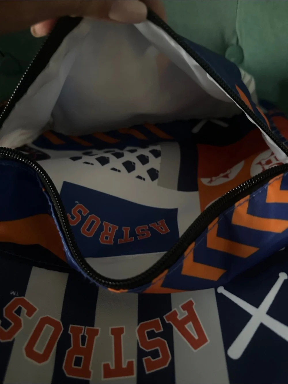 Houston Astros Blue & Orange Backpack
